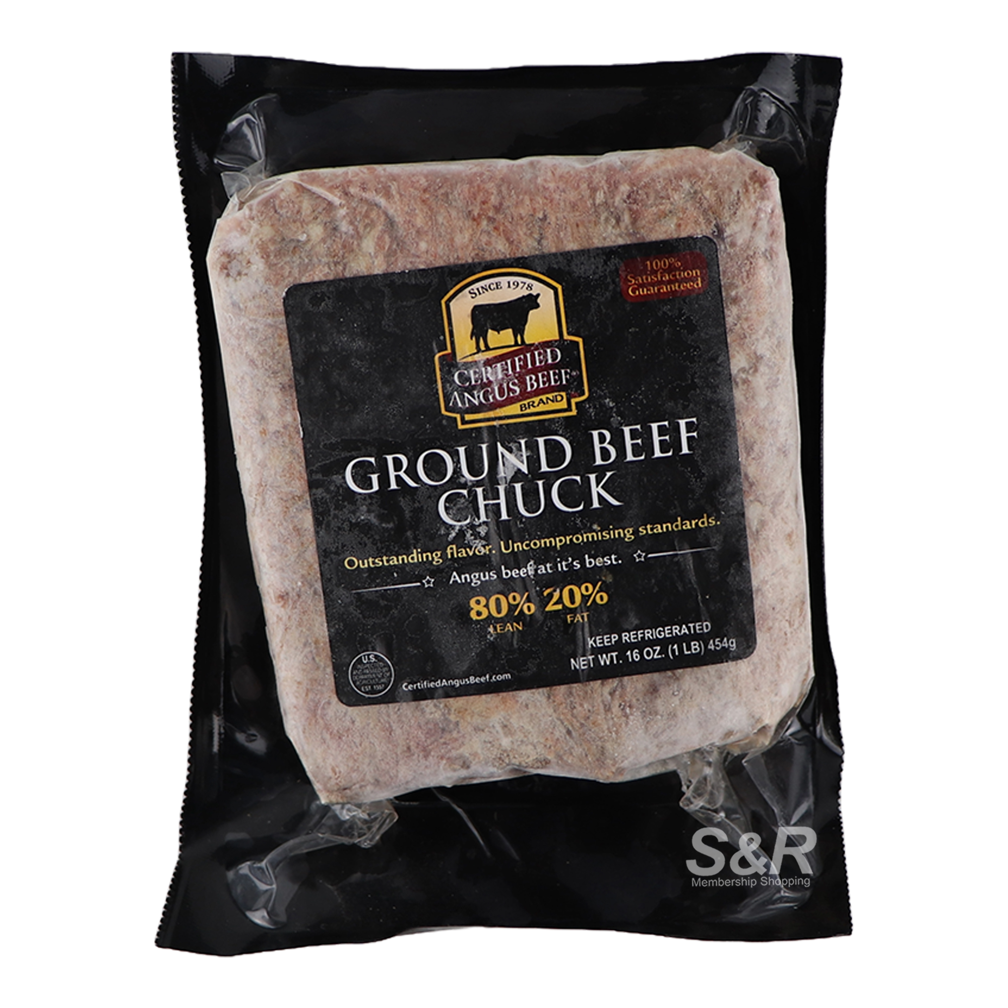 Certified Angus Beef Ground Beef Chuck 454g Certified Angus Beef Ground Beef Chuck 454g